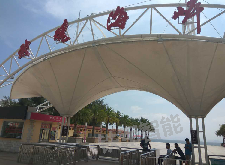 深圳玫瑰海岸-景區三輥閘閘機工程項目