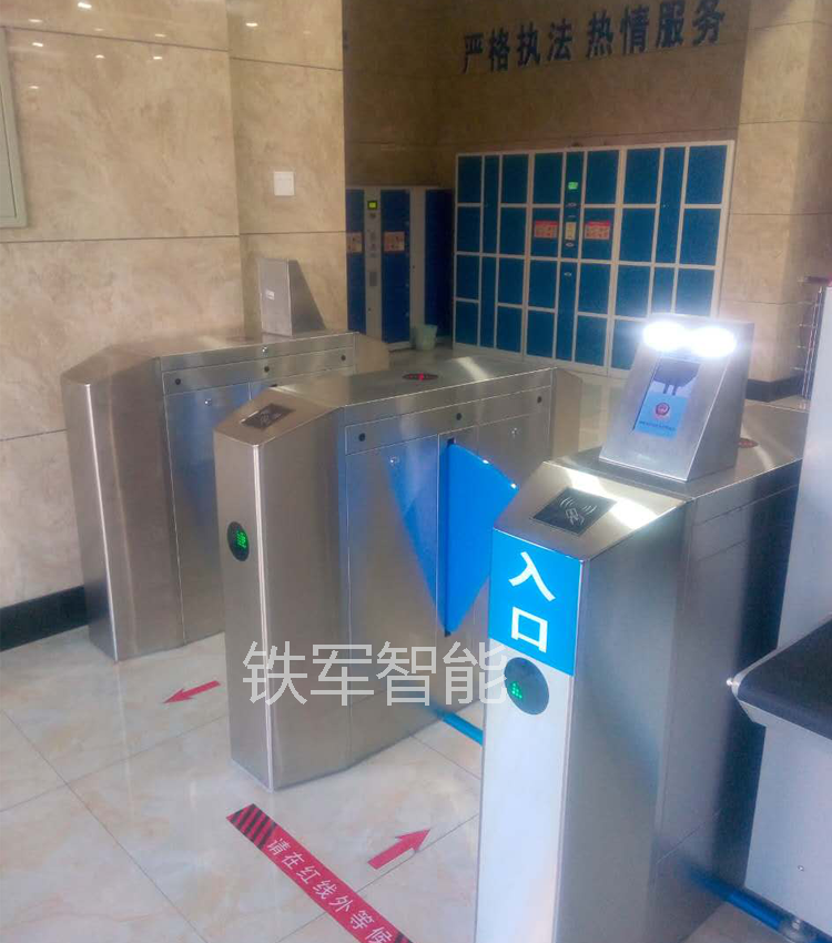 黑龍江省綏化市派出所-人證合一識(shí)別系統(tǒng)翼閘閘機(jī)