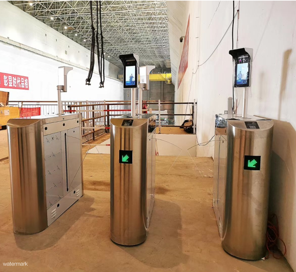 人臉識別測溫閘機的應用方案