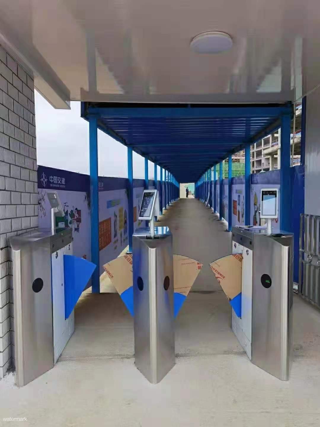 測溫健康碼核驗通道閘機 為健康通行保駕護航