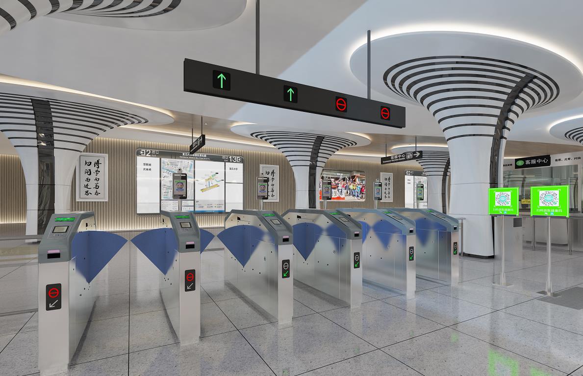 鐵軍智能-刷身份證自動核驗健康碼閘機助力春運