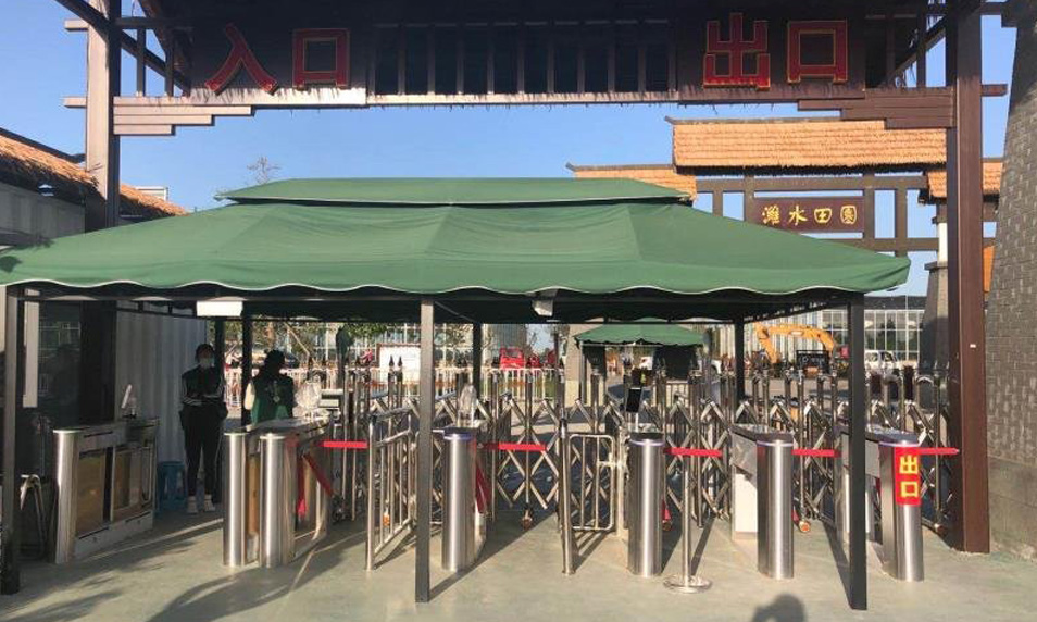 人臉識別測溫門禁實現真正數字化景區