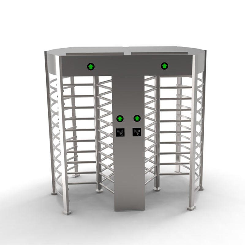 體育場(chǎng)館使用全高轉(zhuǎn)閘加票務(wù)系統(tǒng)，公眾號(hào)買票刷臉掃碼即可入場(chǎng)，無(wú)需人工看守！