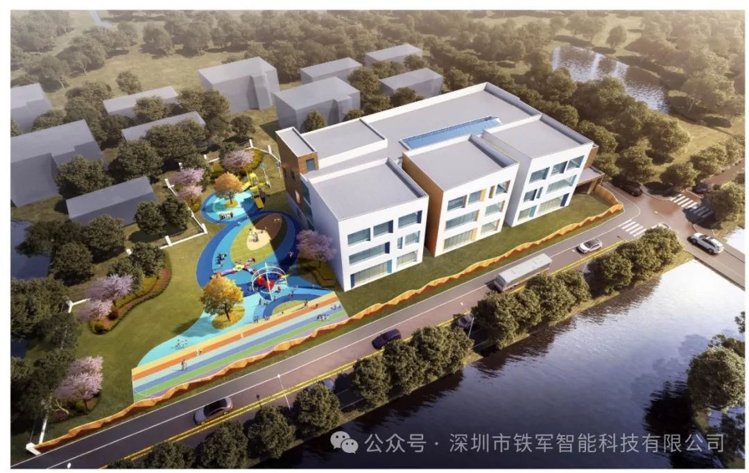 江蘇太倉市九曲幼兒園——上線鐵軍智能幼兒園人臉識別閘機接送系統