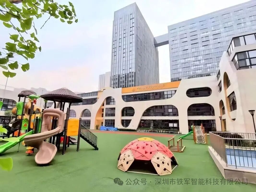 成都高新區(qū)石羊第六、第十幼兒園上線鐵軍智能閘機(jī)